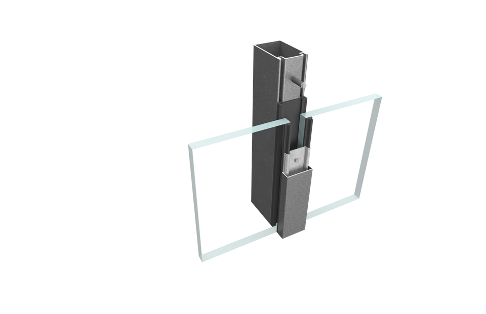 Mur-rideau ou cloison EI30 60N