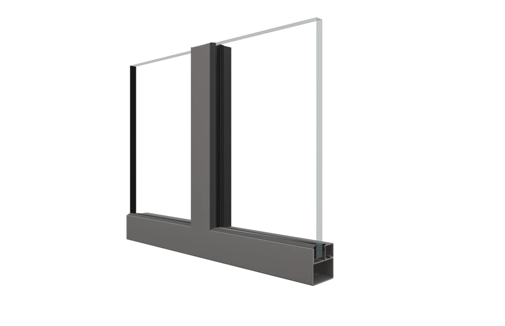 Porte et cloison en acier